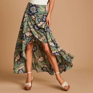 O’NEILL Ambrosio high low maxi skirt